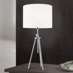 Tafellamp Roger, driebeen, verstelbaar