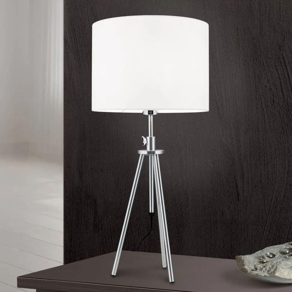 Tafellamp Roger, driebeen, verstelbaar