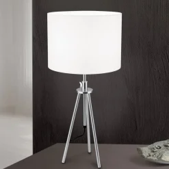 Tafellamp Roger, driebeen, verstelbaar