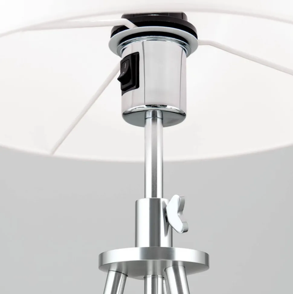 Tafellamp Roger, driebeen, verstelbaar