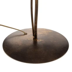 Tafellamp Rosina in brons met keramische kap