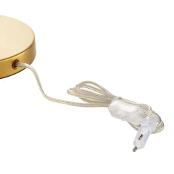 Tafellamp Ruben met parelmoeren schijven