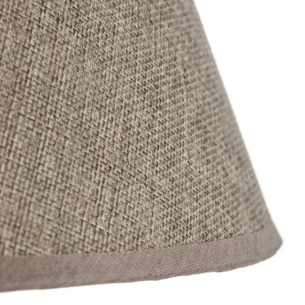 Tafellamp Sfera, hoogte 53 cm, wit/grijs