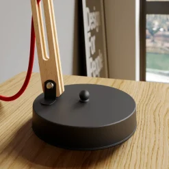 Tafellamp Skansen, verstelbaar, zwart