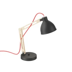 Tafellamp Skansen, verstelbaar, zwart