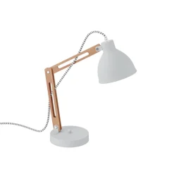 Tafellamp Skansen, verstelbaar, grijs