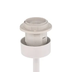 Tafellamp Soho, conisch hoogte 33 cm, wit