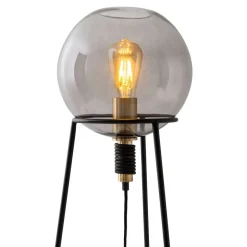 Tafellamp Stelo met glasbol-kap