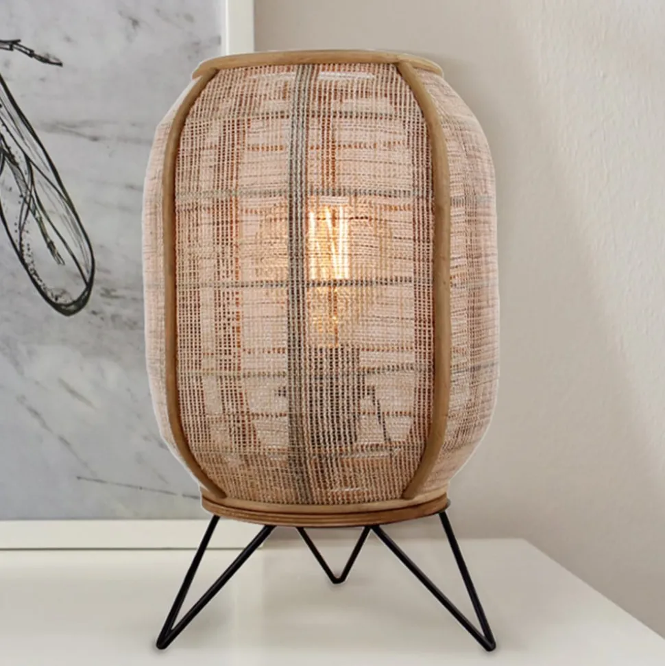 Tafellamp Tanah met bamboe