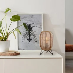 Tafellamp Tanah met bamboe