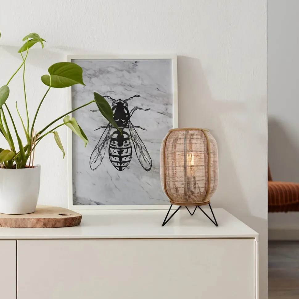 Tafellamp Tanah met bamboe