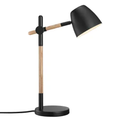 Tafellamp Theo, van essenhout