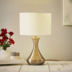 Tafellamp touch 2750, antiek messing