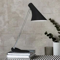 Tafellamp Vanila, justeerbaar, zwart