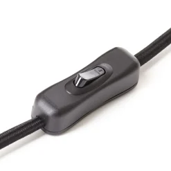 Tafellamp Woodrow, draaggreep, rotan, lichtbruin