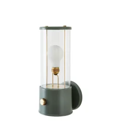 Tala wandlamp Muse Portable, LED lamp E27, groen