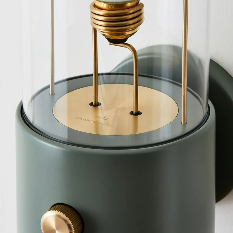 Tala wandlamp Muse Portable, LED lamp E27, groen