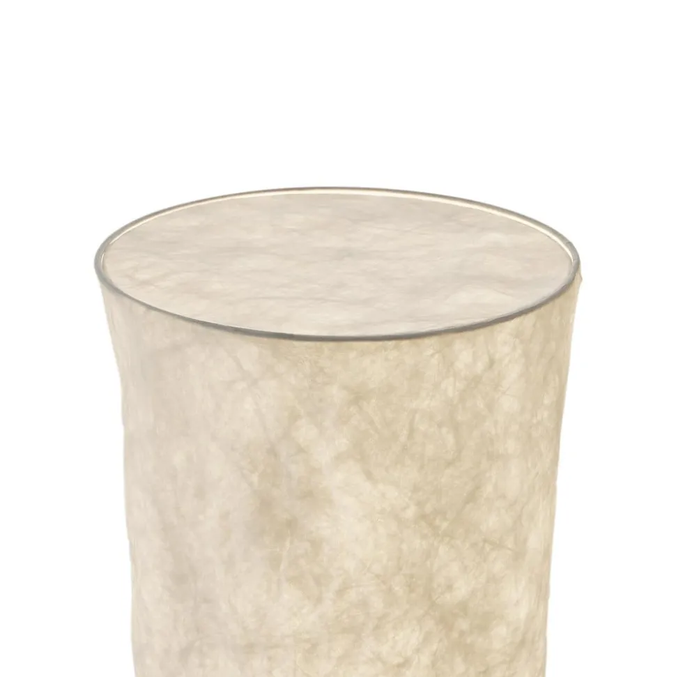 Talli vloerlamp, bruin, Tyvek/metaal, hoogte 113 cm