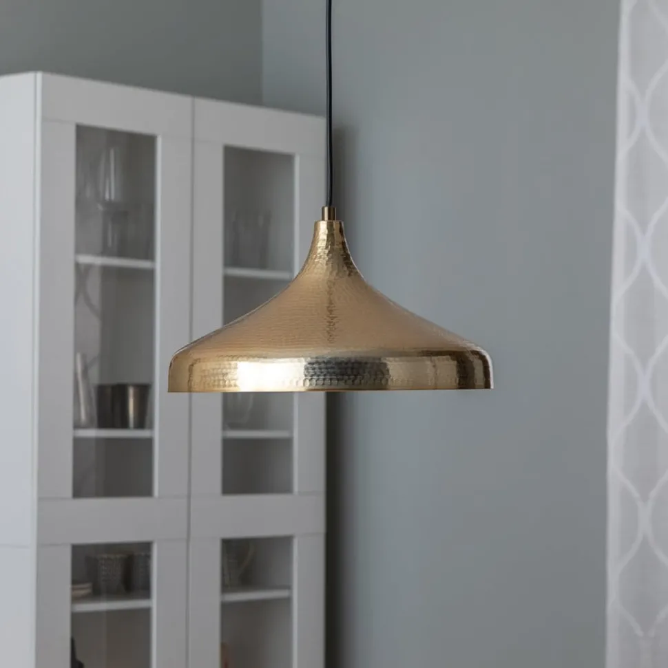 Tattoo 2643 hanglamp, Ø36cm, goud antiek