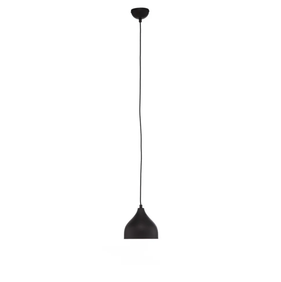 Tattoo 2396 hanglamp, Ø18cm, zwart/goud
