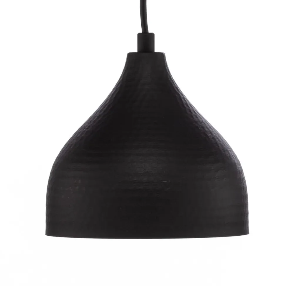 Tattoo 2396 hanglamp, Ø18cm, zwart/goud
