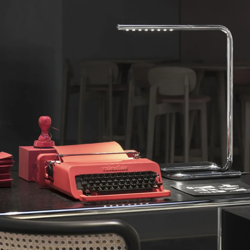 TECNOLUMEN LUM LED tafellamp, chroom