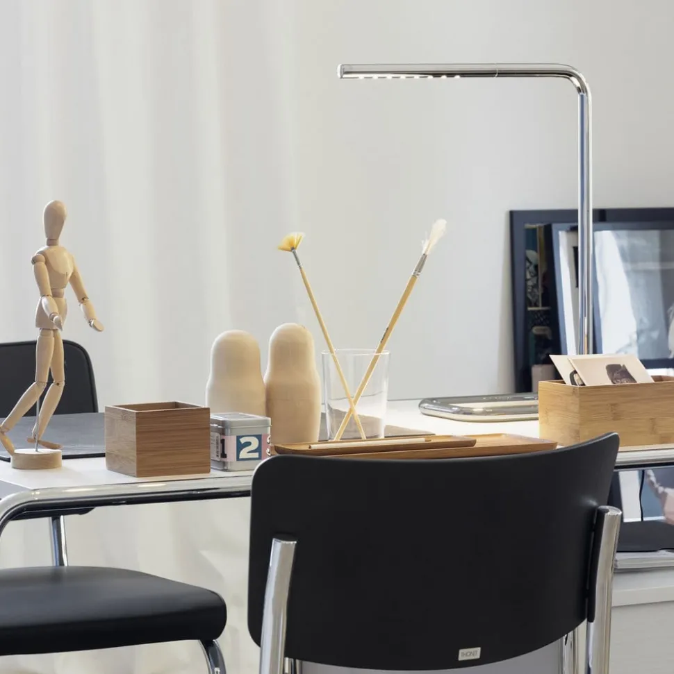 TECNOLUMEN LUM LED tafellamp, chroom