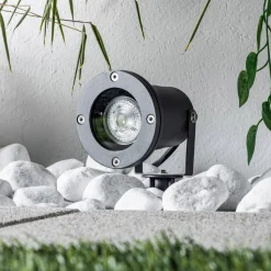 Tessa - buitenspot met grijze grondspies