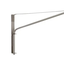 Textiel-wandlamp Elegant Classy zilver/modder