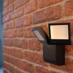 Theben LED buiten wandlamp theLeda S17-100L, zwart, 2-lamps