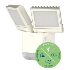 Theben LED buiten wandlamp theLeda S17-100, wit, sensor