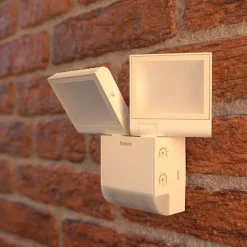 Theben LED buiten wandlamp theLeda S17-100, wit, sensor