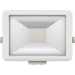 Theben LED buitenspot theLeda B50L wit aluminium 5.000 K