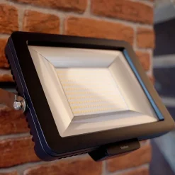 Theben LED buitenspot theLeda B100L W, zwart, 3000K