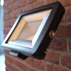 Theben LED buitenspot theLeda B100L W, zwart, 3000K