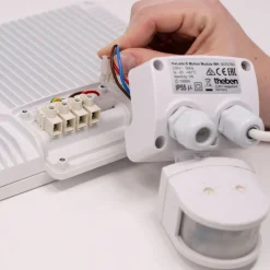 Theben theLeda B sensor RC + afstandsbediening wit