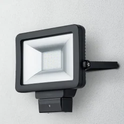 Theben theLeda B20L LED-buitenspot, zwart