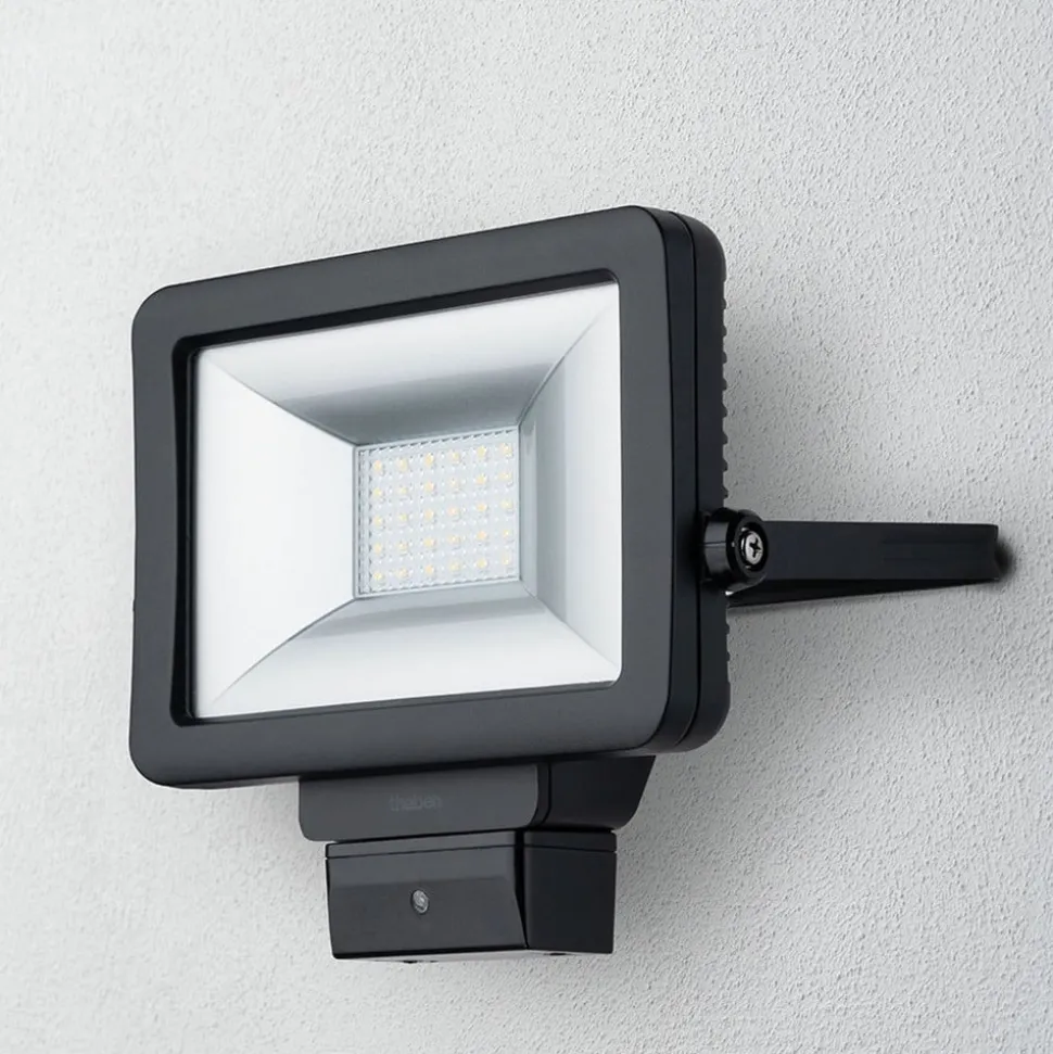 Theben theLeda B20L LED-buitenspot, zwart