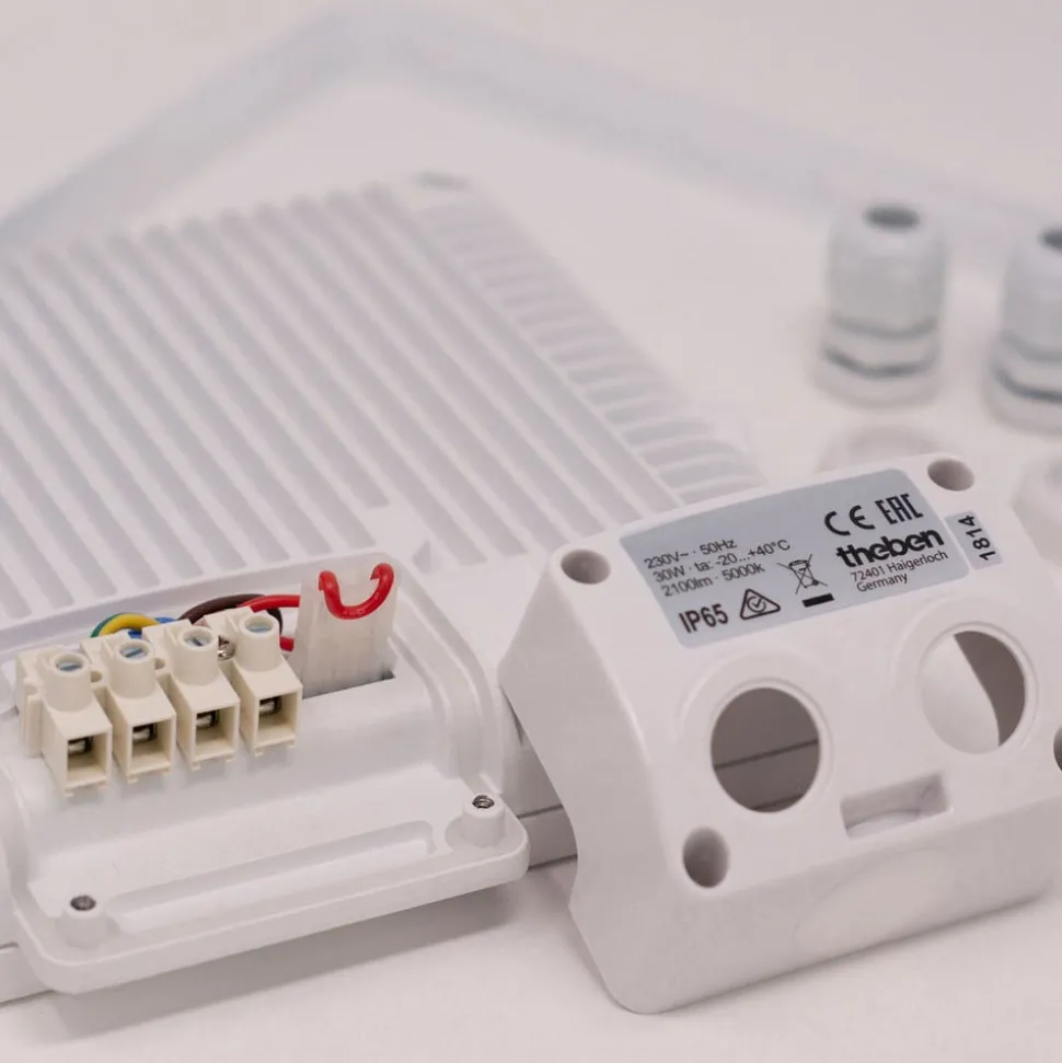 Theben theLeda B30L LED-buitenspot, wit