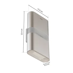 Theben theLeda D UD AL muur up/down PIR-sensor