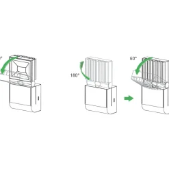 Theben theLeda S10L spot 1-lamp zwart