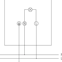 Theben theLeda S10L spot 1-lamp zwart