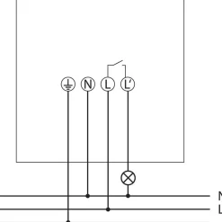 Theben theLuxa P180 PIR-bewegingssensor wit