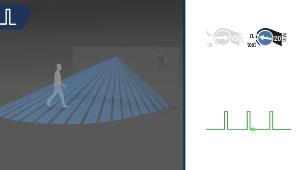 Theben theLuxa P180 PIR-bewegingssensor zwart