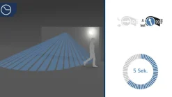 Theben theLuxa P180 PIR-bewegingssensor zwart