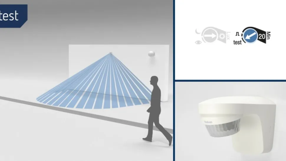 Theben theLuxa P180 PIR-bewegingssensor zwart