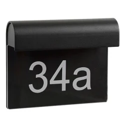 Thesi LED huisnummer lamp, zwart