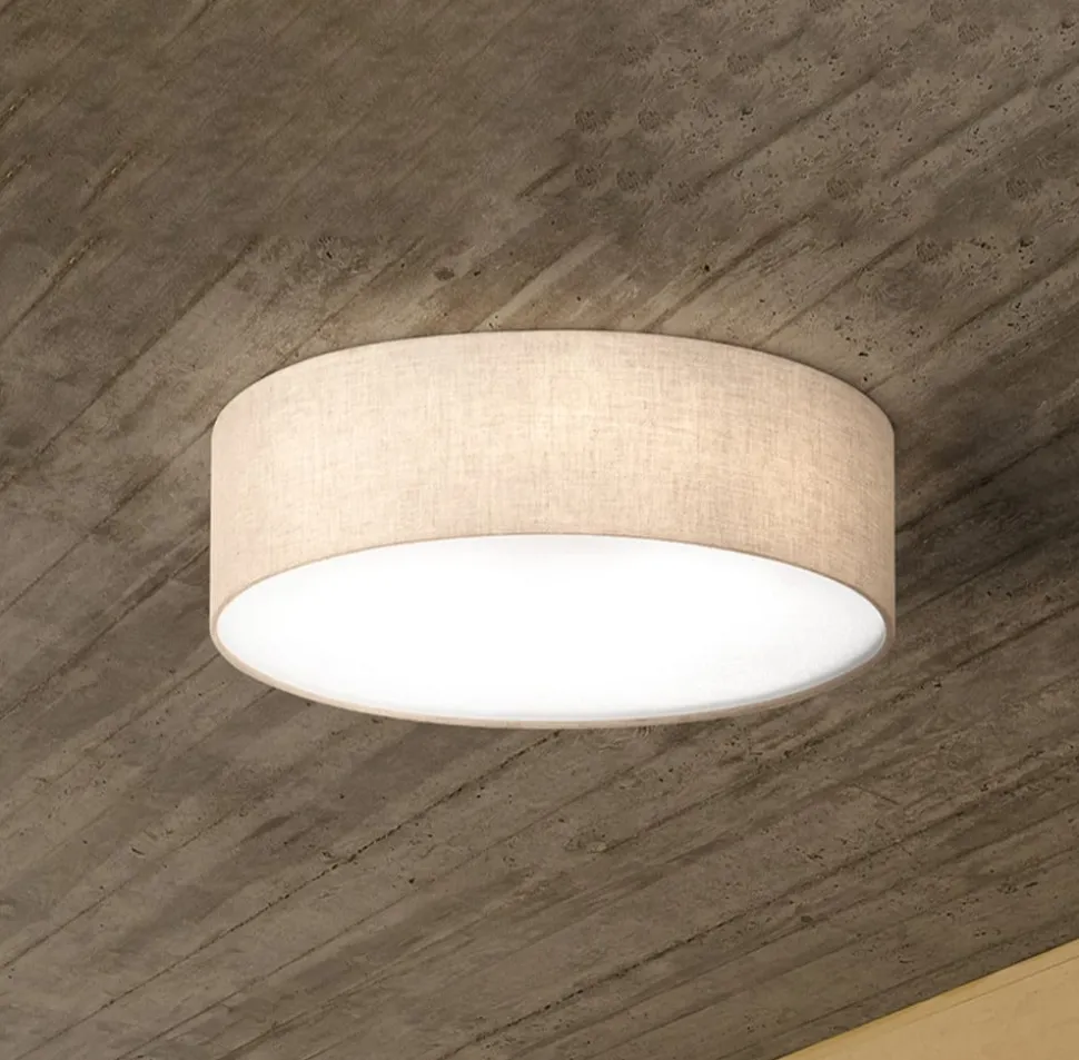 Thor plafondlamp, zand, Ø 60cm