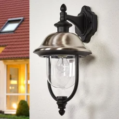 Tijdloze buitenwandlamp PARMA, hangend