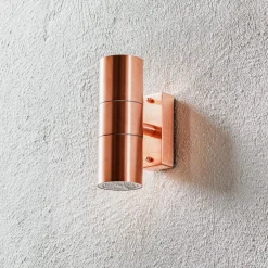 TIN Double Wall - koperkleurige lamp